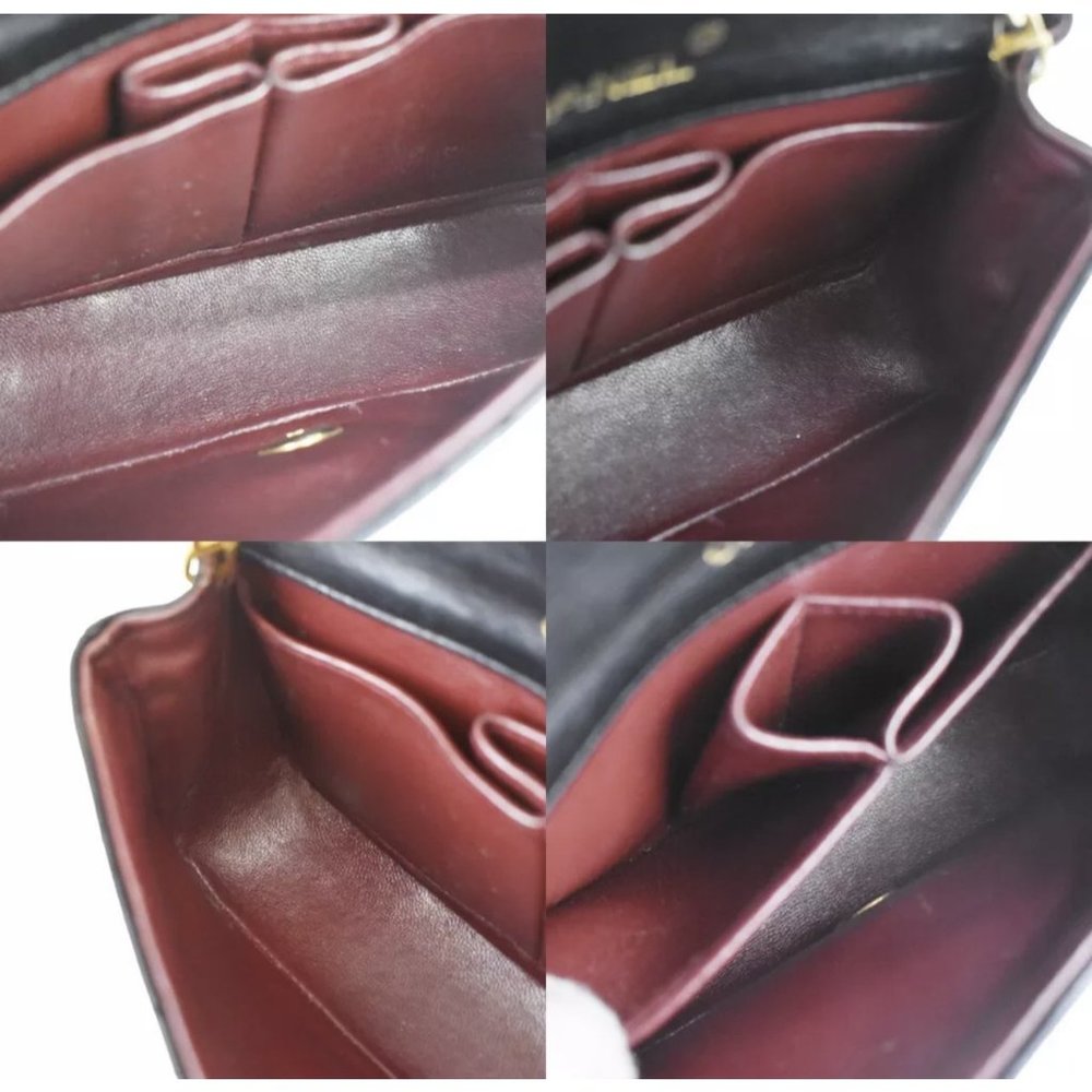 Vintage CHANEL Black Lambskin Quilted Mini Flap Bag 1280517 - $500 OFF FLASH SAL - Picture 10 of 16